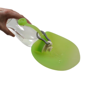 Hunde-Trinkflasche mit Silikon-Blatt Nijens Shop