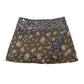 Sommerrock Wenderock Minirock aus Baumwolle - Chocochip Short 116 Nijens