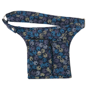 Leckerli-Tube Gassi-Tasche mit Pfotenmuster für Hundetraining - Nijens