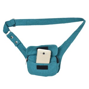 Gassi-Tasche Stoff S-XXXL (Petrol Two Tone-21) Mainz Nijens
