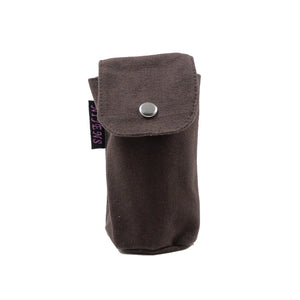 Nijens Beuteltasche für Futtertube - (Stoff Dunkelbraun)