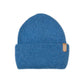 Vorderansicht der hellblauen Angora Beanie Marseille von Nijens 