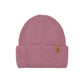 Vorderansicht der Angora Altrosa Beanie Marseille von Nijens