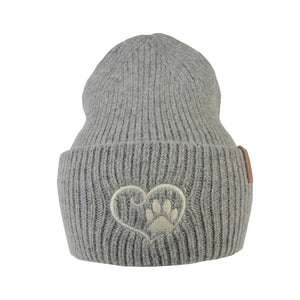 Unisex Beanie Angora Hellgrau - Marseille 14/22