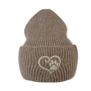 Unisex Beanie Angora Braun - Marseille 4/25