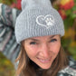 Unisex Beanie Angora Hellgrau - Marseille 14/22