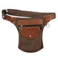 Nijens Gassi-Tasche Leder Vintage Brandy, schöne Tasche für Hundebesitzer