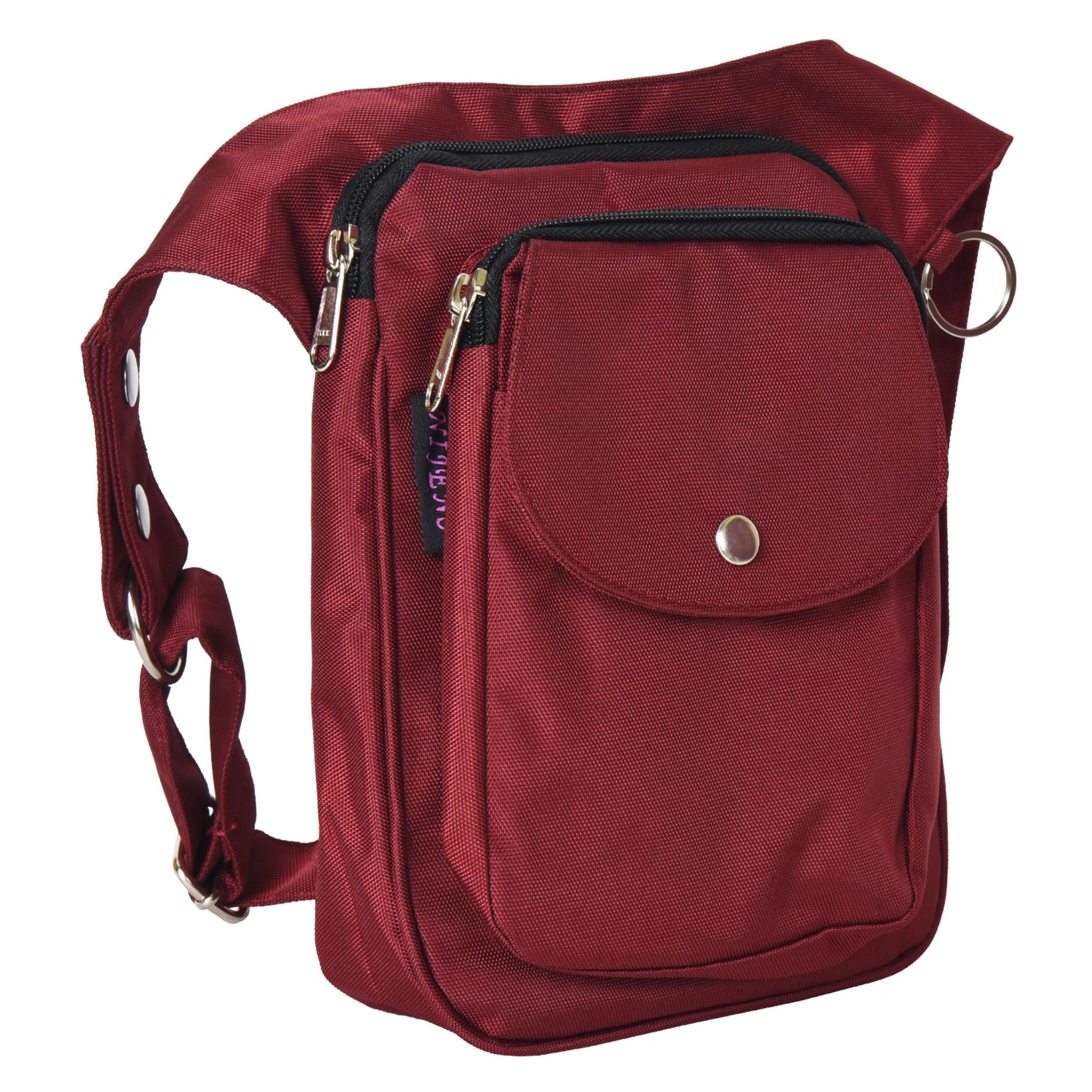 Gassi-Tasche Wasserabweisend (Nylon Weinrot) Freiburg ZHS 75512 Nijens Shop