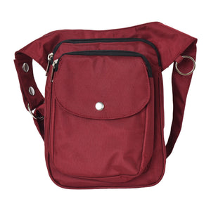 Gassi-Tasche Wasserabweisend (Nylon Weinrot) Freiburg ZHS 75512 Nijens Shop