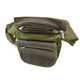 Paris Bauchtasche aus 100% Baumwolle Canvas mit einzigartigem Khaki Ethno-Print.