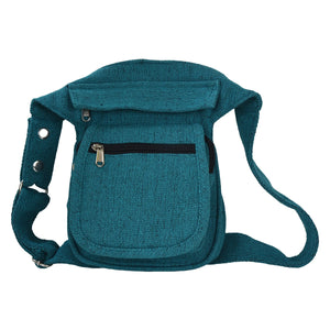 Bauchtasche S-XXL Stoff Petrol Side Bag - Nijens Shop