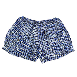 leichte kurze Hose aus hochwertiger Viskose Blau