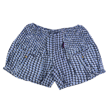 leichte kurze Hose aus hochwertiger Viskose Blau
