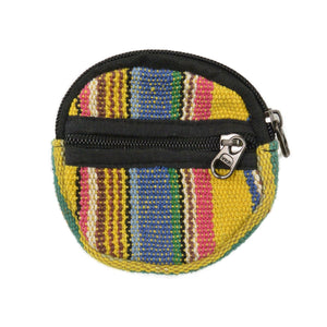 Stoff-Portemonnaie Geldbeutel rund Gestreift NJ-03-139 Nijens Shop