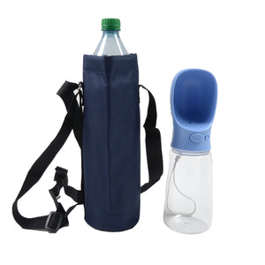Flaschen Tasche Wasserabweisende (Nylon Saphirblau) für Haustier-Wasserflaschen - Nijens Shop