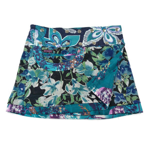 Sommerrock Wenderock Minirock Baumwollstoff - Bagelon Short-140 Nijens