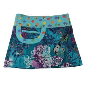 Sommerrock Wenderock Minirock Baumwollstoff - Bagelon Short-140 Nijens