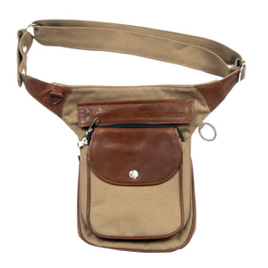 Gassi-Tasche Leder Brandy Vintage Hannover Nijens