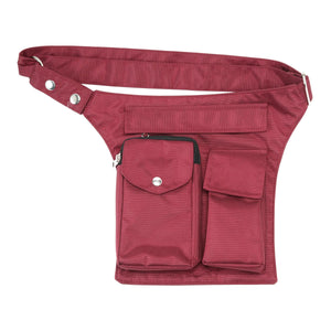 Nijens Leckerli-Tube Tasche Wasserabweisende Rote Gassi-Tasche