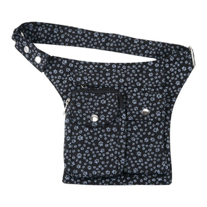 Leckerli-Tube Tasche (Stoff mit Pfötchen Motiv) für Hunde Nijens