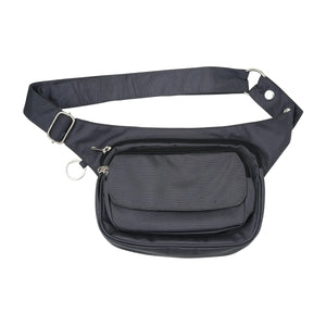 Wasserabweisende Gassi-Tasche (Nylon Dunkelgrau) Nijens Shop