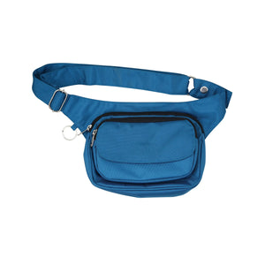 Nijens Gassi-Tasche (Nylon Petrol) für Hunde Wanderung