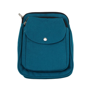 Nijens Beuteltasche mit Schlaufen - Tasche (Petrol) zur Aufbewahrung von Leckerlis
