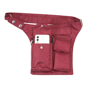 Nijens Leckerli-Tube Tasche Wasserabweisende Rote Gassi-Tasche 2