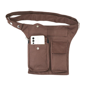 Nijens Leckerli-Tube Tasche Wasserabweisende Einfarbige Braune 2