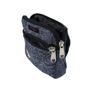 Kleine Beuteltasche Stoff Jeans Paisley Nijens Shop