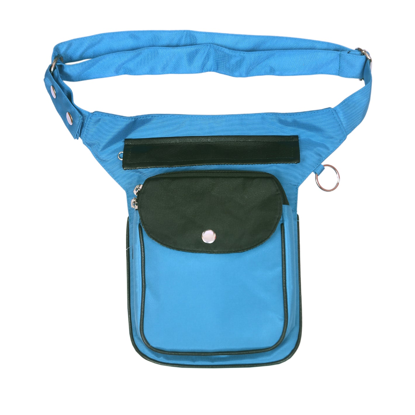 Nijens Wasserdichte Gassi-Tasche für Hunde, Futtertasche mit viel Stauraum in Hellblau