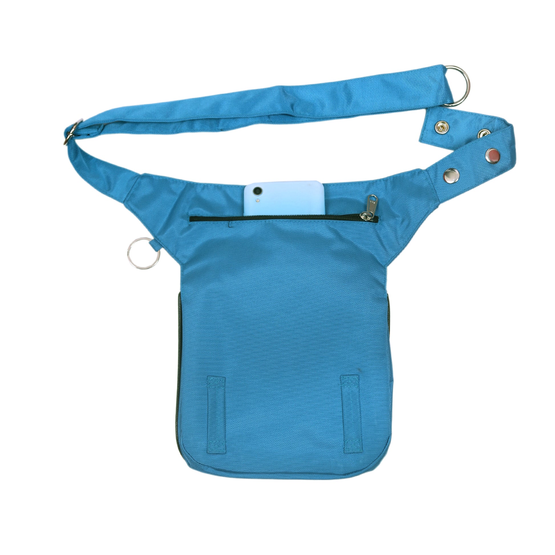 Nijens Wasserdichte Gassi-Tasche für Hunde, Futtertasche mit viel Stauraum in Hellblau 5