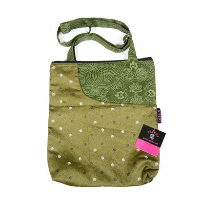 Shoulder bag Nijens Bali bag in Olive 634 fabric