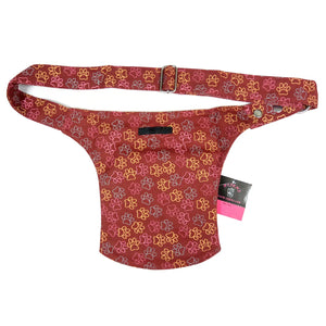 Nijens Gassitasche Pfoten Design Rot