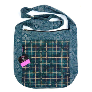 Nijens Umhängetasche Big Shopper Grün