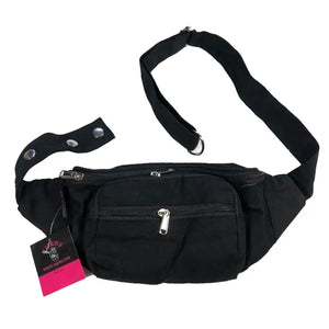 Nijens Gassi-Tasche S-XXXL Schwarz Unisex Hundetasche Outdoor