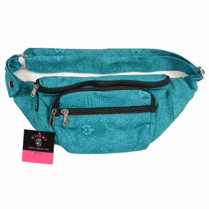 Nijens Bauchtasche Outdoor Gassi-Tasche Aquamarin für Hundebesitzer