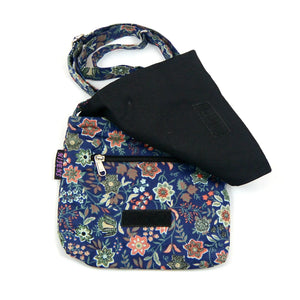 Kleine Tasche Umhängetasche Nijens Choto - Blau Mix - Nijens Shop