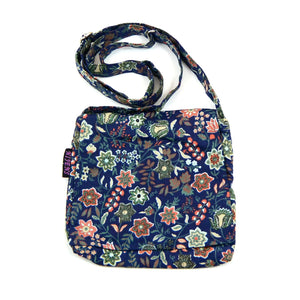 Kleine Tasche Umhängetasche Nijens Choto - Blau Mix - Nijens Shop