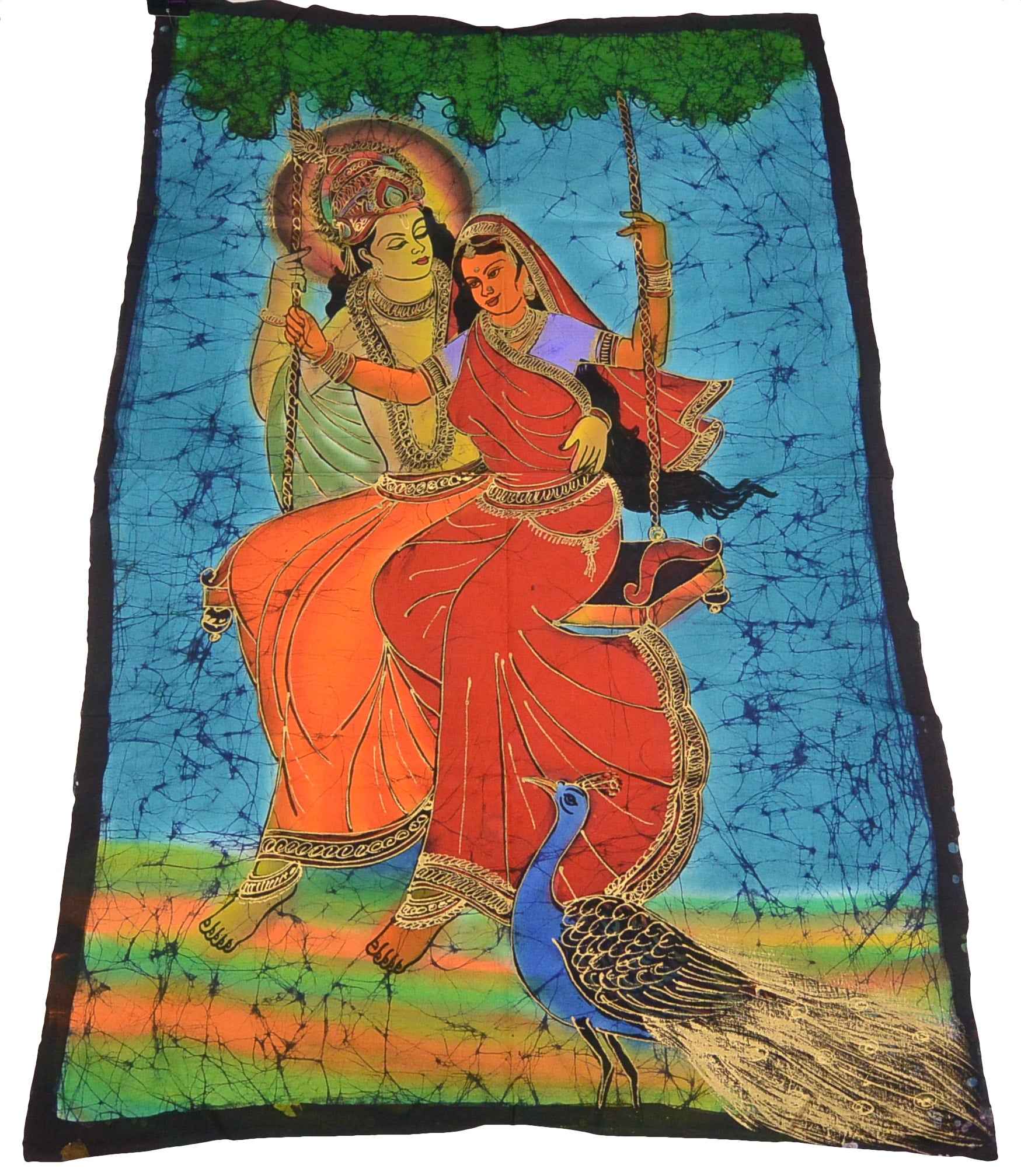 Wandbild Decke Rada-Krishna - NIJENS