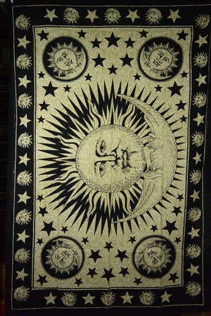 Stoff Laken Indisches Mandala Hippie Bettlaken Sonnengruß