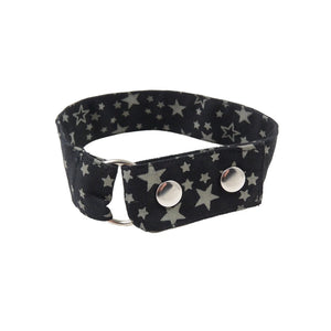 Nijens Gürtel-Verlängerung XXXL Hüfttaschen Stoff-Canvas Sterne Motiv 2