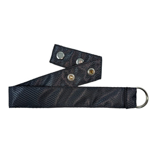 Nijens Gürtel-Verlängerung XXXL Wasserfester Stoff Nylon Schwarz