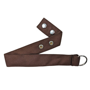 Nijens Gürtel-Verlängerung XXXL Wasserfester Stoff Nylon Dunkelbraun