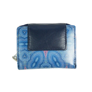 Geldbörse GA-22 Mandala blau-rosa - NIJENS