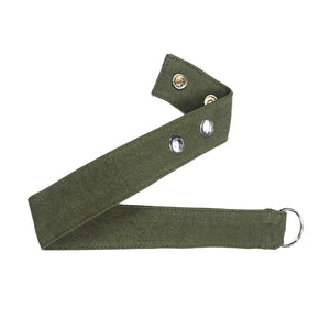 Nijens Gürtel-Verlängerung XXXL Hüfttasche Enzyme Wash Olive 46