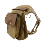 Nijens Gassi-Tasche Leder Vintage Sand S-XXXL für Hundetraining