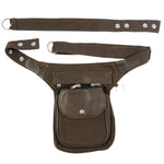 Gassi-Tasche Leder XXXL Nijens Vintage Dunkelbraun