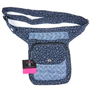 Gassi-Tasche S-XXXL für Hundesport Nijens Hannover Pfoten Nachtblau