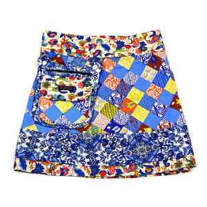 Kinderrock NijensHonee Slim-4 - Blaue Verzierung - Nijens Shop